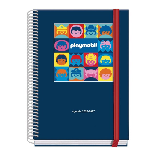 Agenda académica PRIME A5 Semana vista PLAYMOBIL