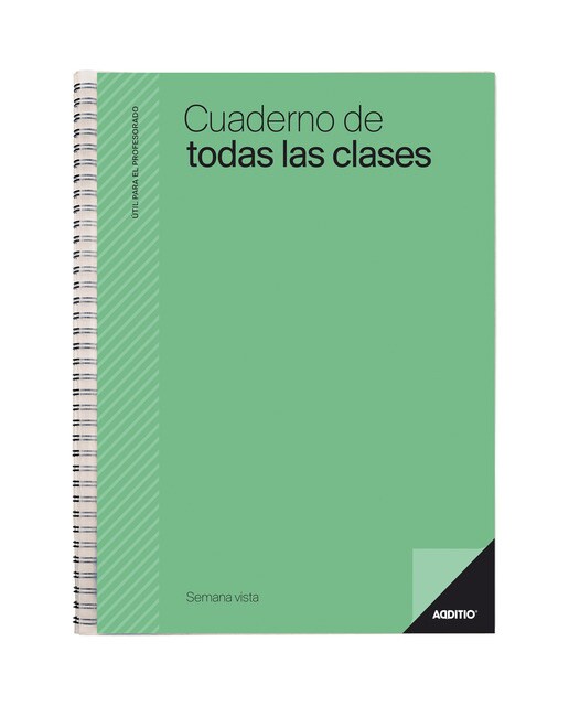 Caderno de Todas as Classes Additio 1