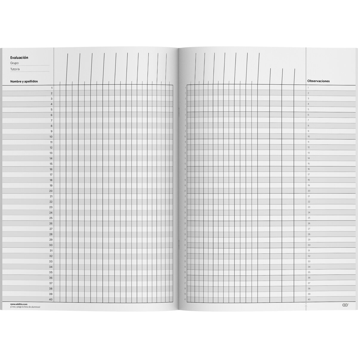 Caderno Memo-Notas Additio 2