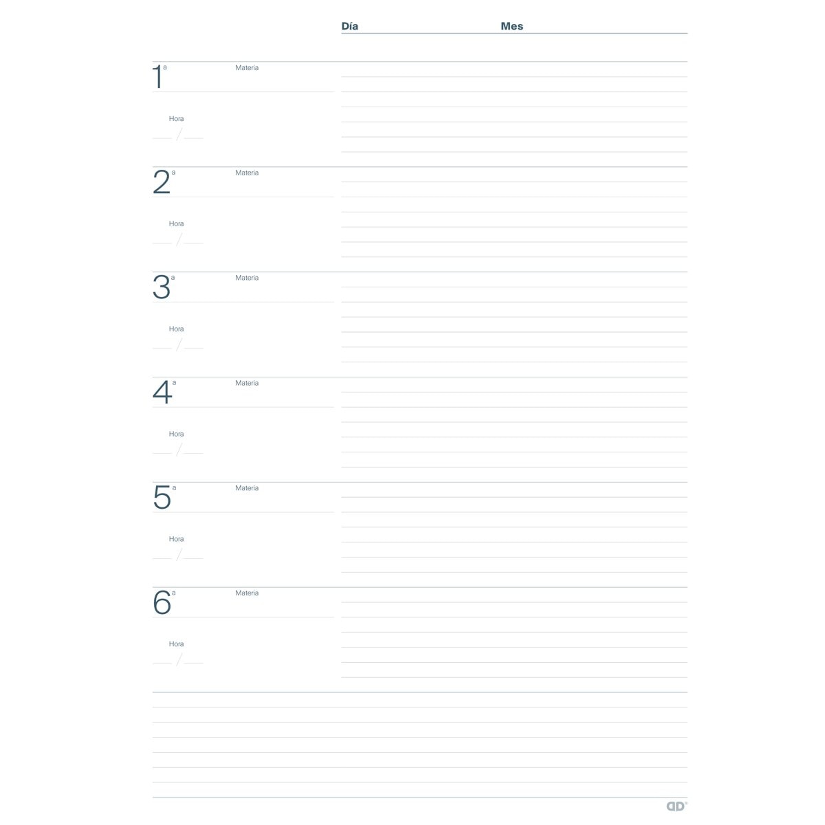 Caderno Diário da Aula Additio 2