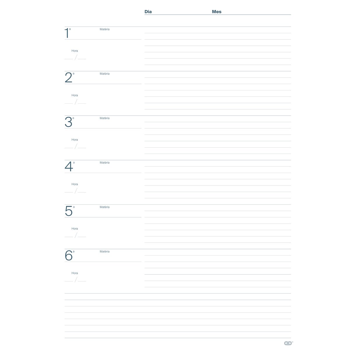 Caderno Diário da Aula Additio Catalão 2
