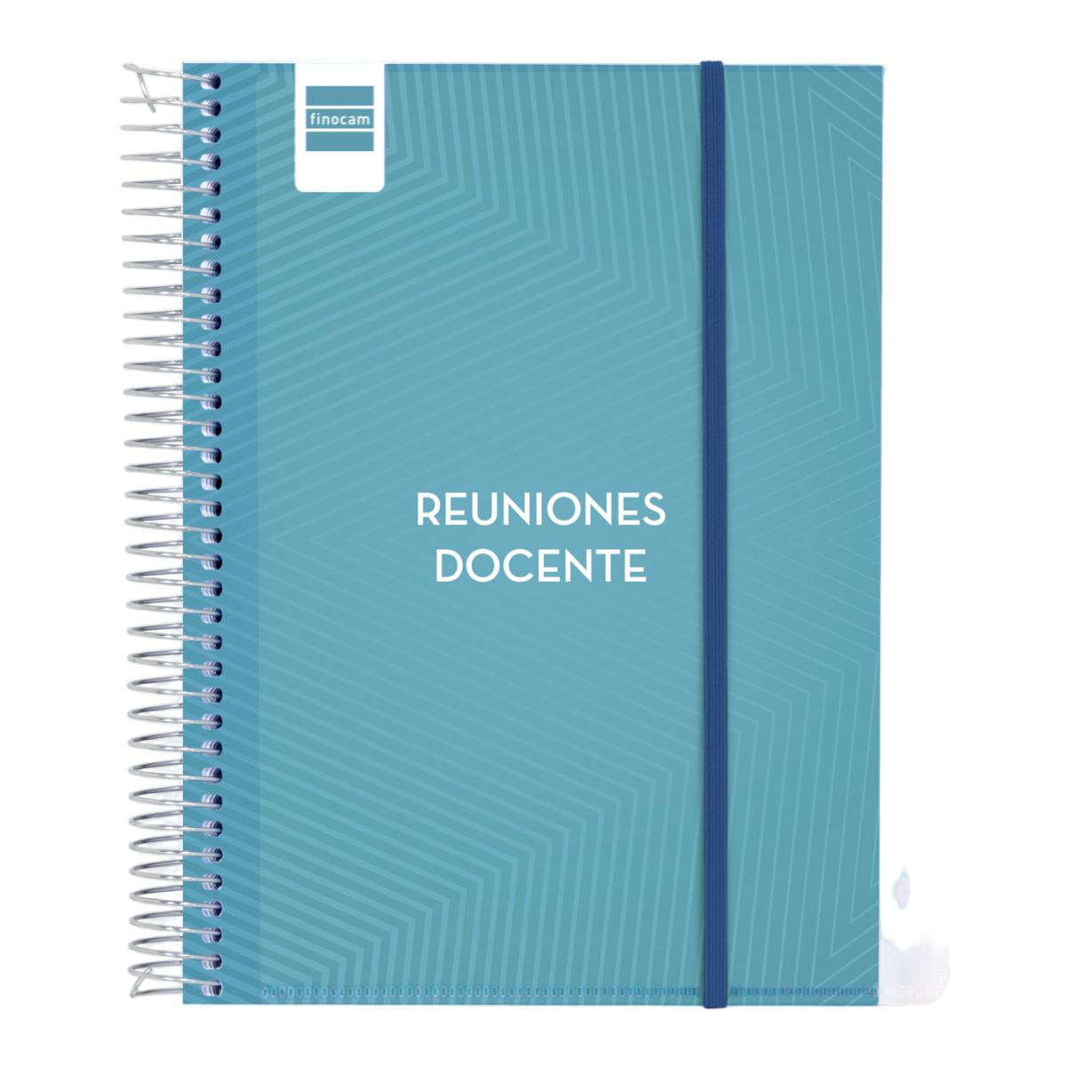 Blocos de Reuniões para o Docente 1/4 - 155x212 mm Azul-9