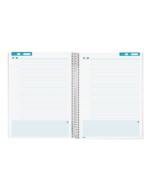 Planificador de clases diario para el docente 230x310 mm 1 día página Finocam catalán 3