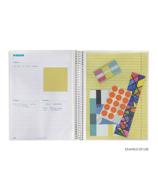 Planificador de clases diario para el docente 230x310 mm 1 día página Finocam catalán 6