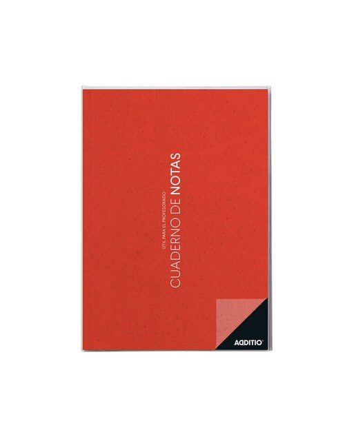Caderno de Notas, Castelhano - 21,5x30 cm - Vermelho Vermelho-1