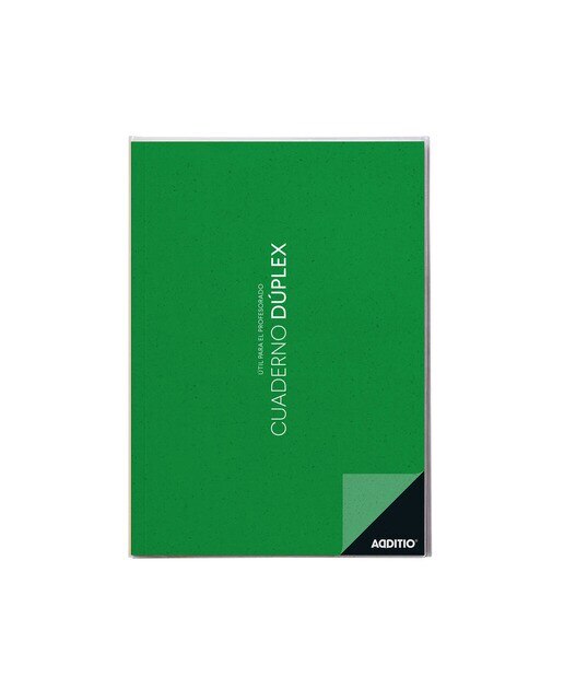 Caderno Duplex, Castelhano - 21,5x30 cm - Verde Verde-1