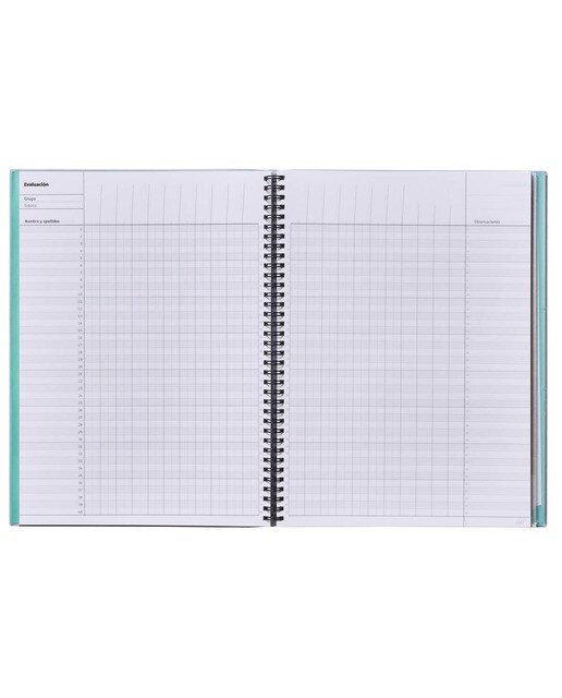 Caderno Para Todas as Aulas, Vista Semanal, Castelhano - 24x31 cm - Laranja Laranja-2