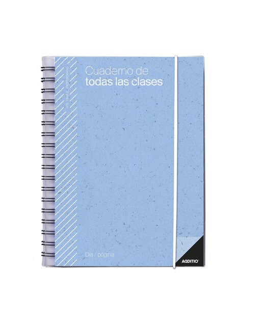 Caderno Para Todas as Aulas, Um Dia Por Página, Catalão, 17 x 24 cm - Azul Azul-1