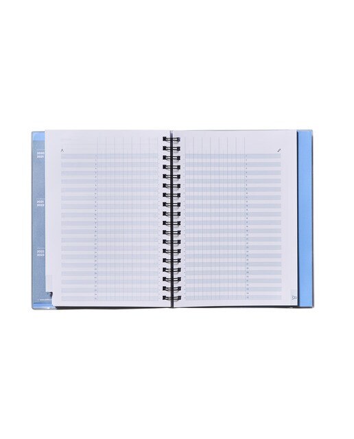 Caderno Para Todas as Aulas, Um Dia por Página, Castelhano, 17 x 24 cm - Laranja Laranja-2