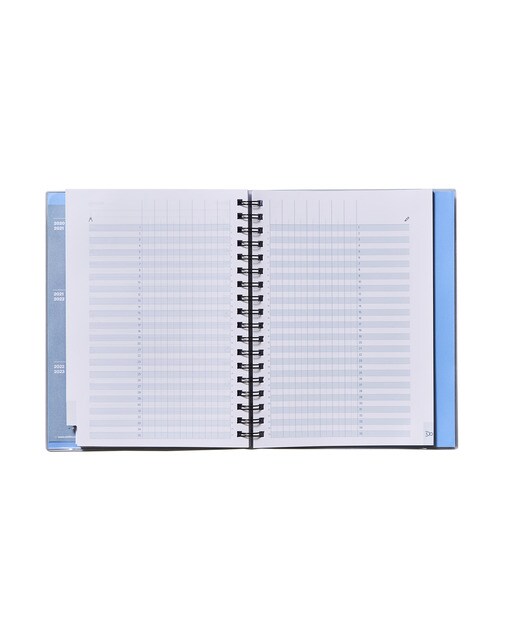 Caderno Para Todas as Aulas, Um Dia por Página, Castelhano, 17 x 24 cm - Verde Verde-2