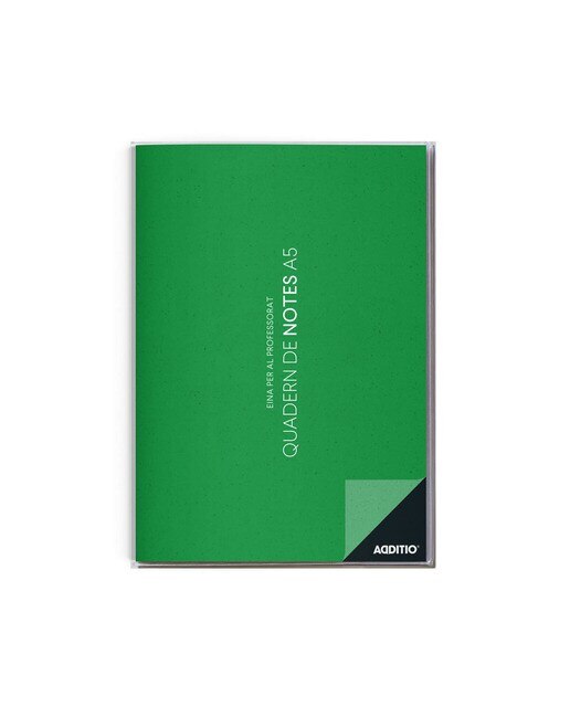 Caderno de Notas A5, Catalão - 15x21,2 cm - Verde Verde-1
