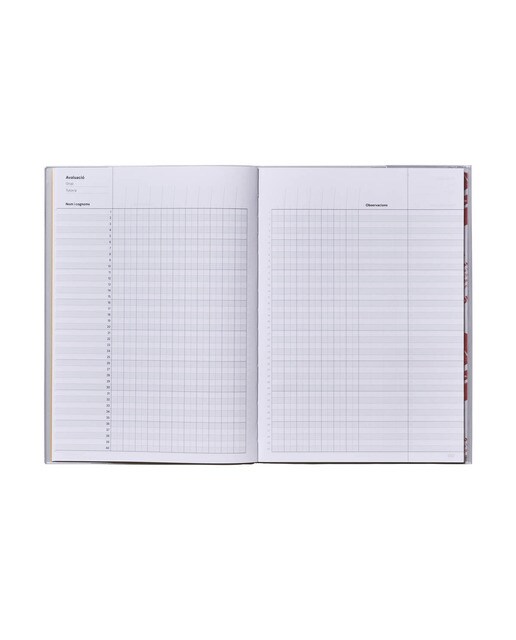 Caderno de Notas, Catalão - 21,5x30 cm - Vermelho Vermelho-2