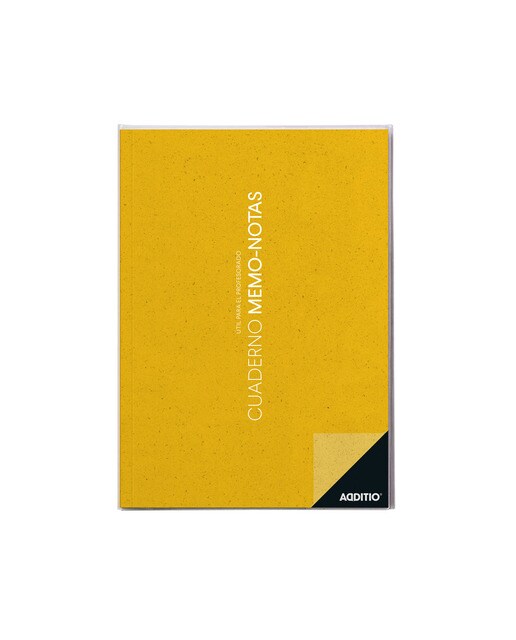 Caderno Memo-Notas, Castelhano - 21,5x30 cm - Amarelo Amarelo-1