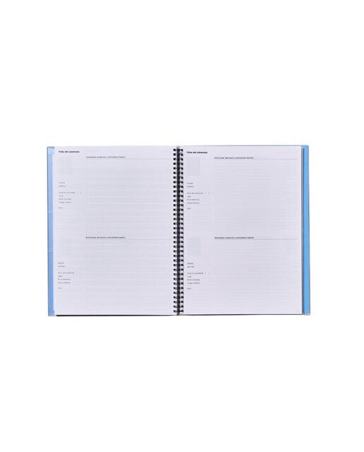 Caderno Triplex, Castelhano - 24x31 cm - Amarelo Amarelo-4