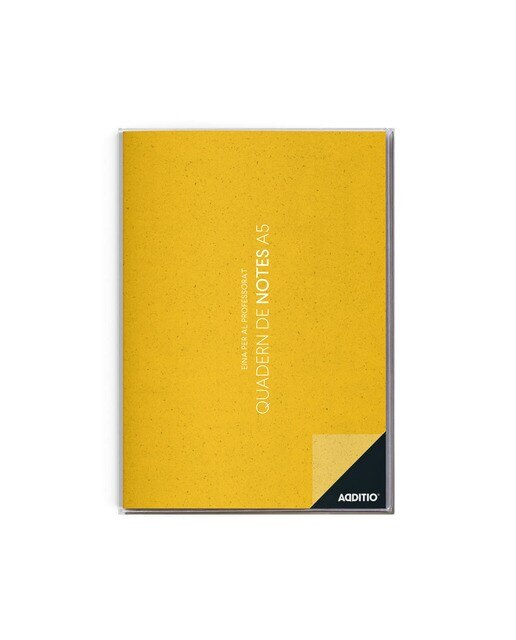 Caderno de Notas A5, Catalão - 15x21,2 cm - Amarelo Amarelo-1