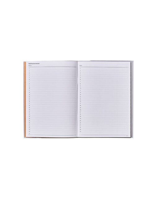 Caderno de notas A5, tamanho 15 x 21,2 cm, Additio, vermelho, castelhano Vermelho-3