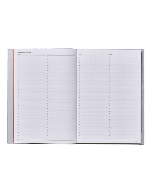 Caderno de notas, tamanho 21,5 x 30 cm, Additio, azul,  castelhano Azul-3