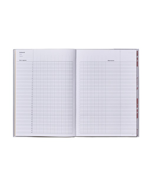 Caderno de notas, tamaho 21,5 x 30 cm, Additio, azul, catalán Azul-2