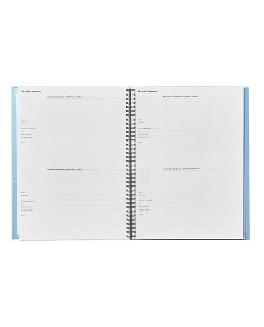 Caderno triplex, tamanho 24 x 31 cm, Additio, verde, catalão Verde-4
