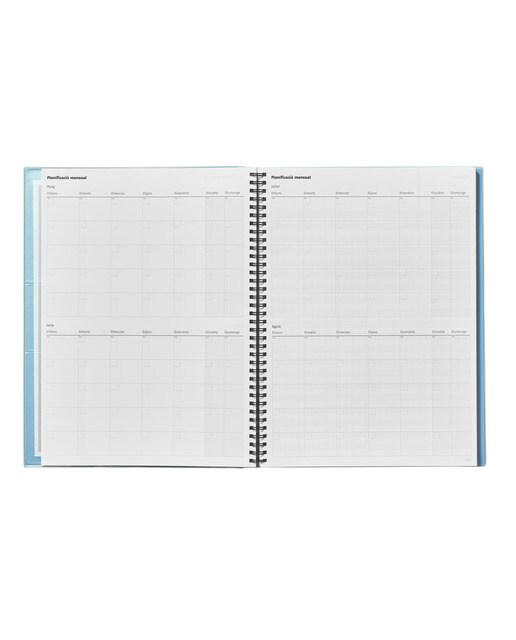 Caderno triplex, tamanho 24 x 31 cm, Additio, verde, catalão Verde-6