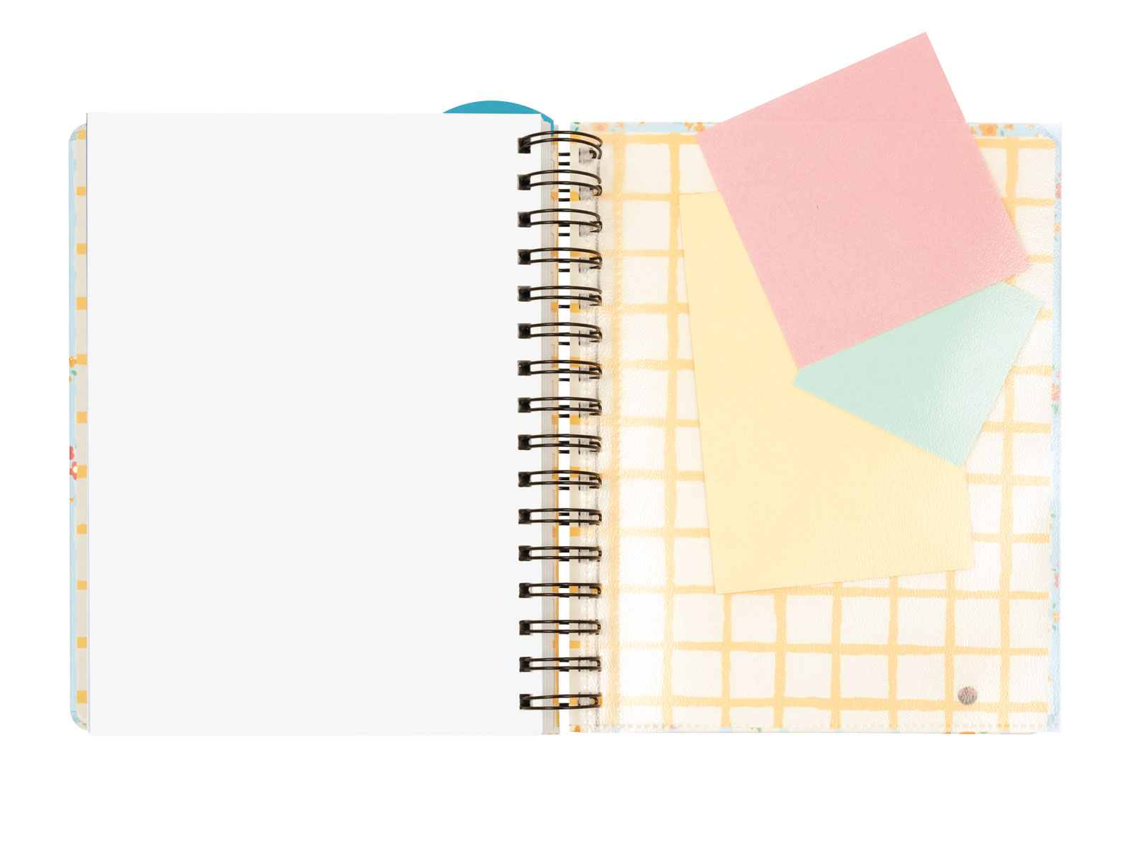 Agenda para el docente curso 2025-2026 Magistral 1/4-155x212 mm semana vista horizontal Flowers Finocam Multicolor-10