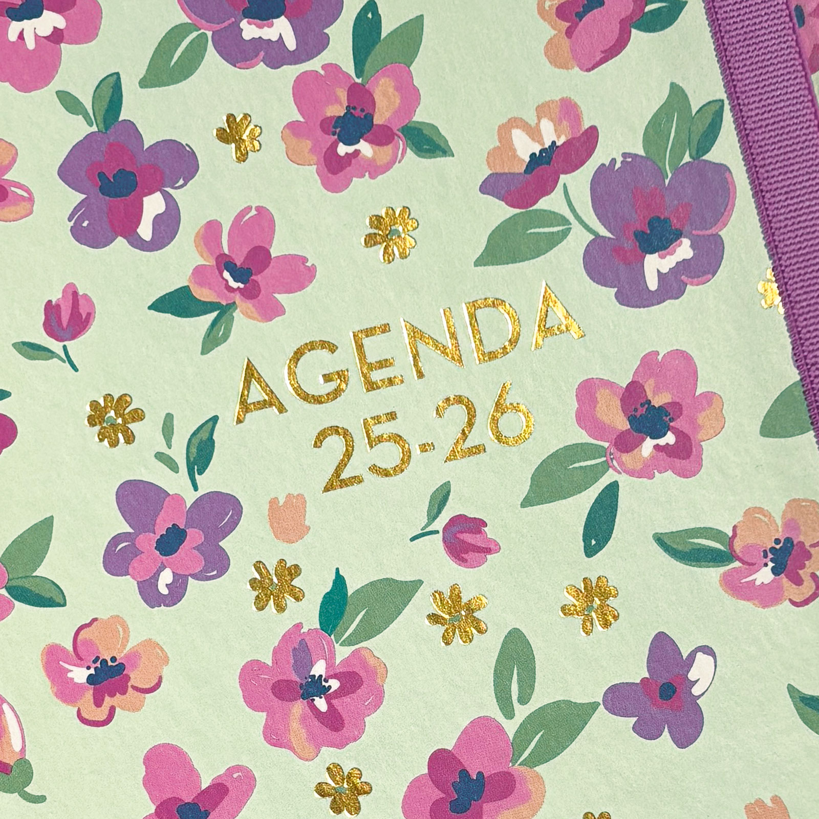Agenda para el docente curso 2025-2026 Magistral 1/4-155x212 mm semana vista horizontal Lilac Finocam Multicolor-4