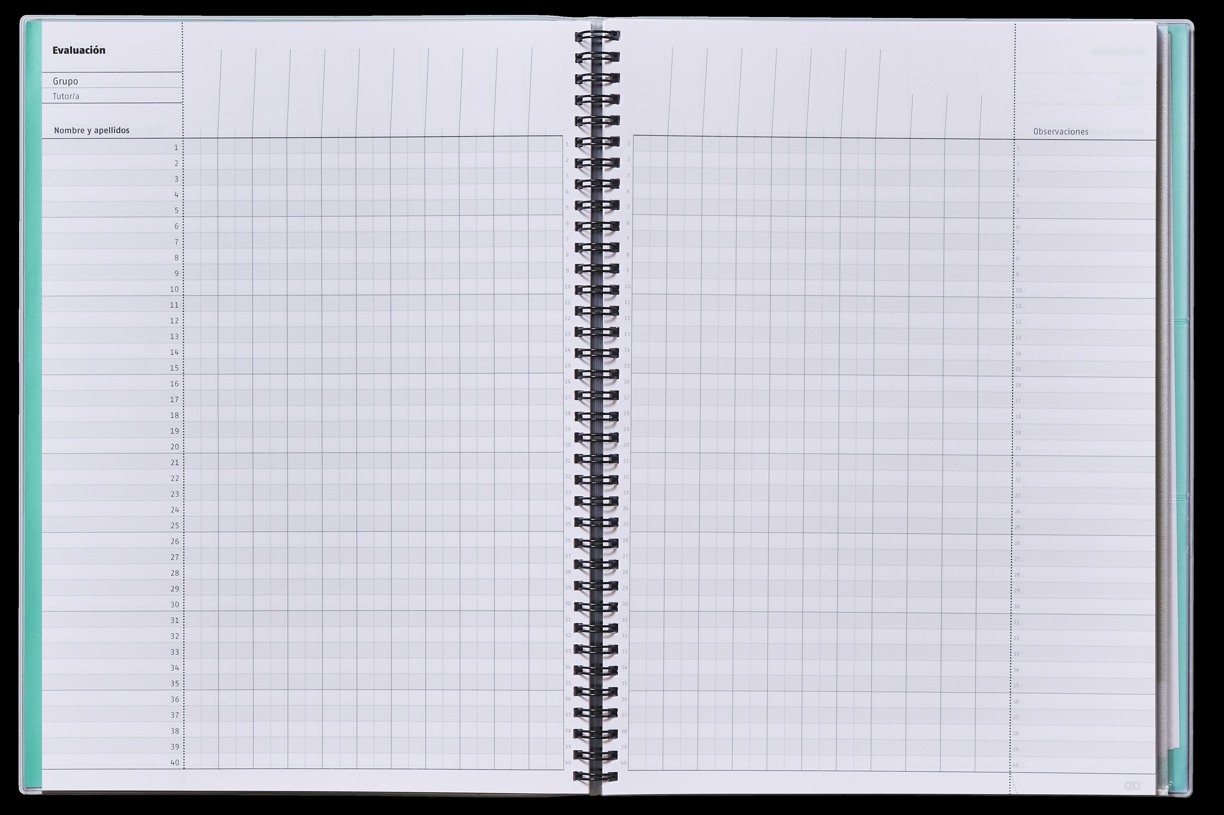 Cuaderno de todas las clases semana vista, tamaño 24 x 31 cm, Additio, lila, castellano 2
