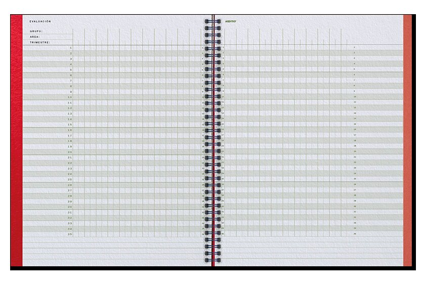 Agenda Escolar, Tamanho 22,5 x 28 cm, Additio, Cinzento, Espanhol 4