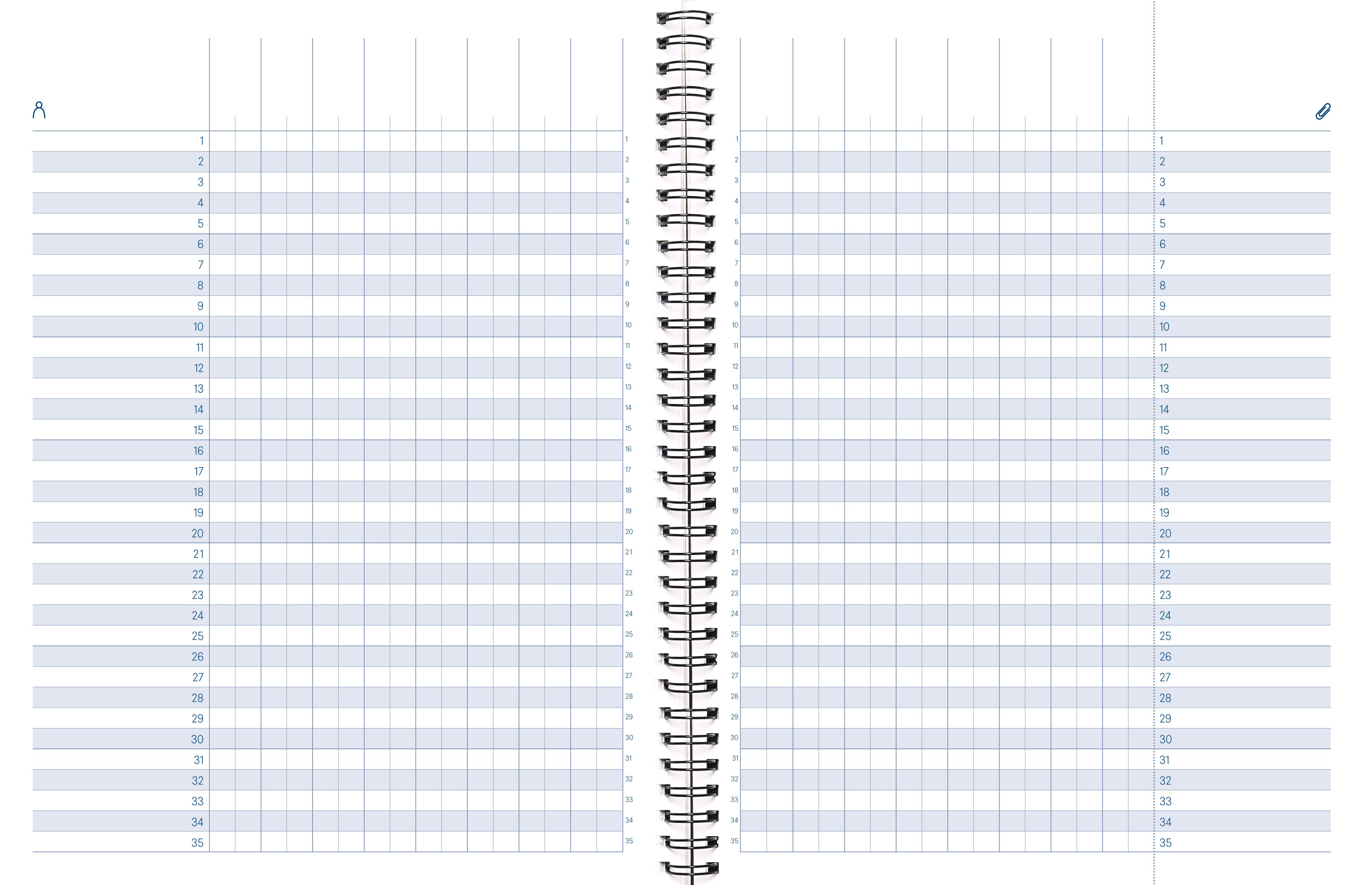 Agenda para Professores 2025-2026, Vista Semanal, Tamanho 16,5 x 21,5, Additio, Branco Osso, Catalão 3