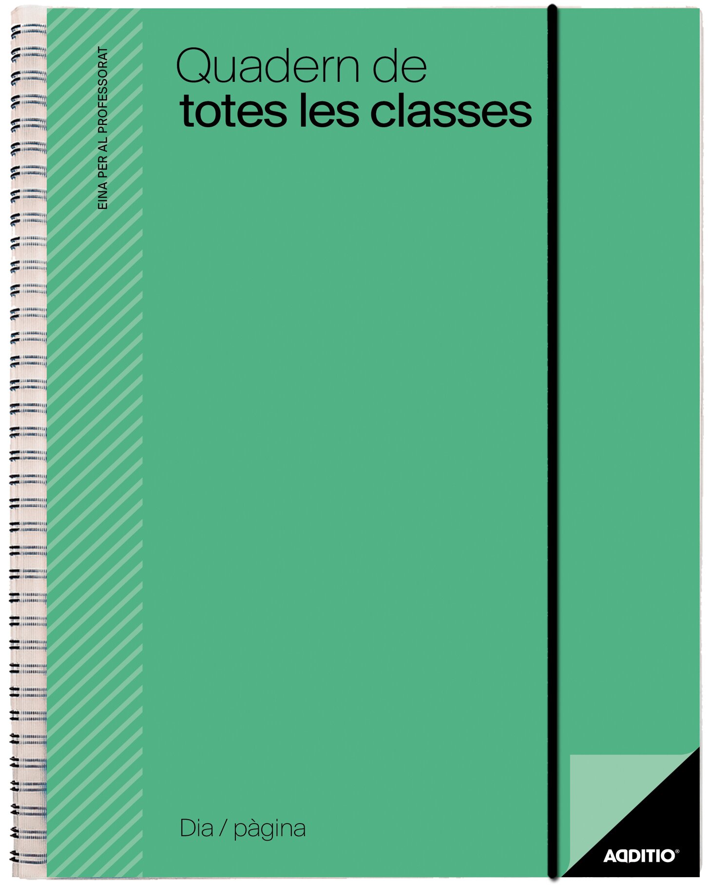 Imagem 0 de Caderno para Todas as Aulas Vista Semanal, Tamanho 24 x 31 cm, Additio, Verde, Catalão