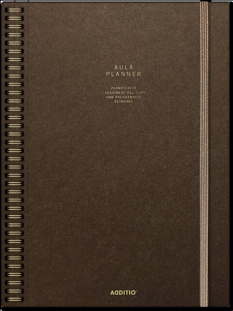 Imagem 0 de Agenda Escolar, Tamanho 22,5 x 28 cm, Additio, Castanho, Catalão