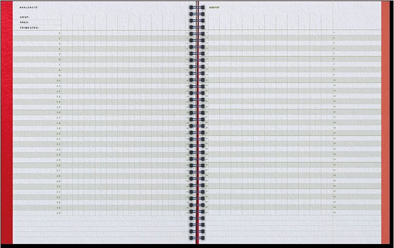Agenda Escolar, Tamanho 22,5 x 28 cm, Additio, Castanho, Catalão 4