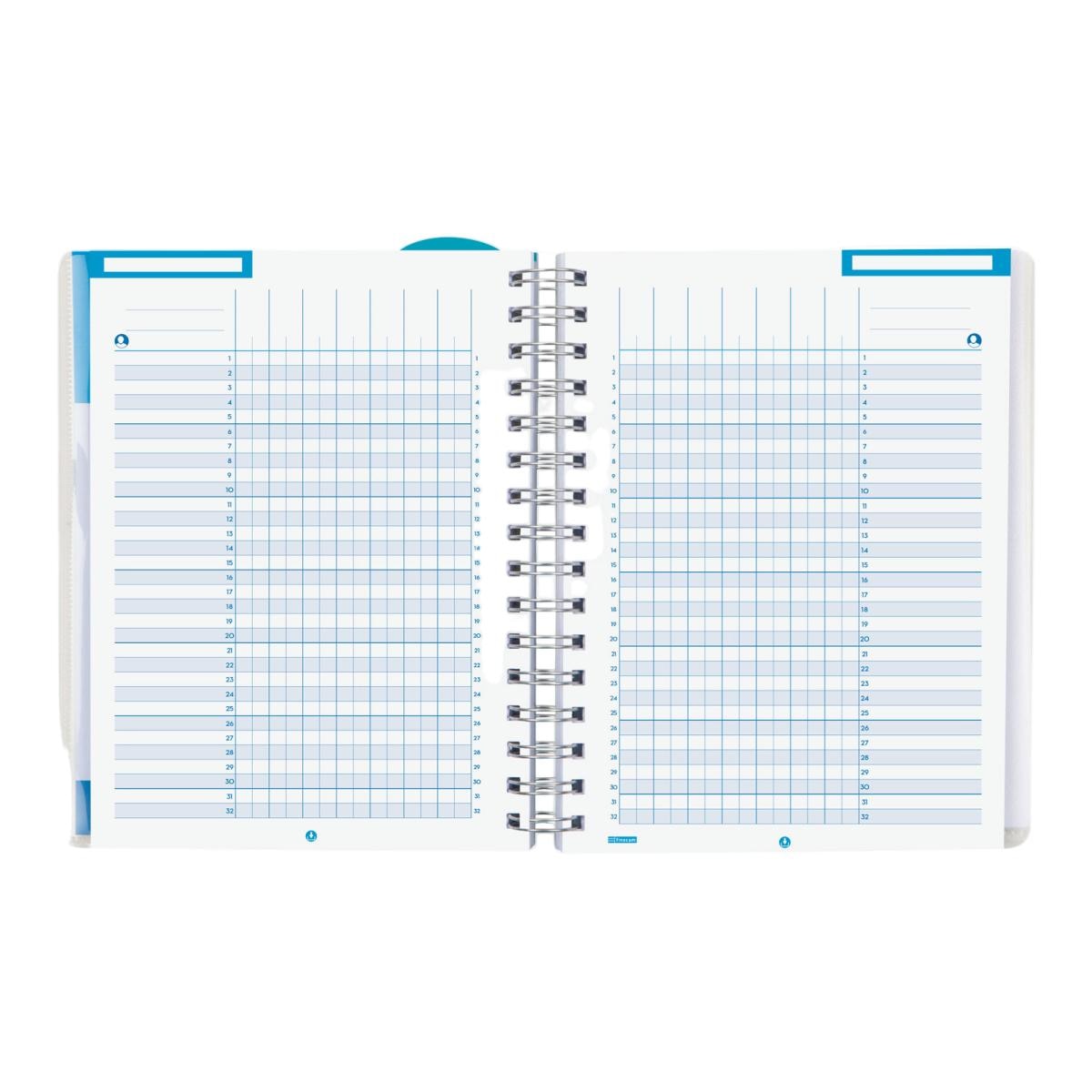 Agenda para el docente curso 2026-2027 Magistral Personalizable 4º-155x212 mm semana vista horizontal Mandala Finocam 8