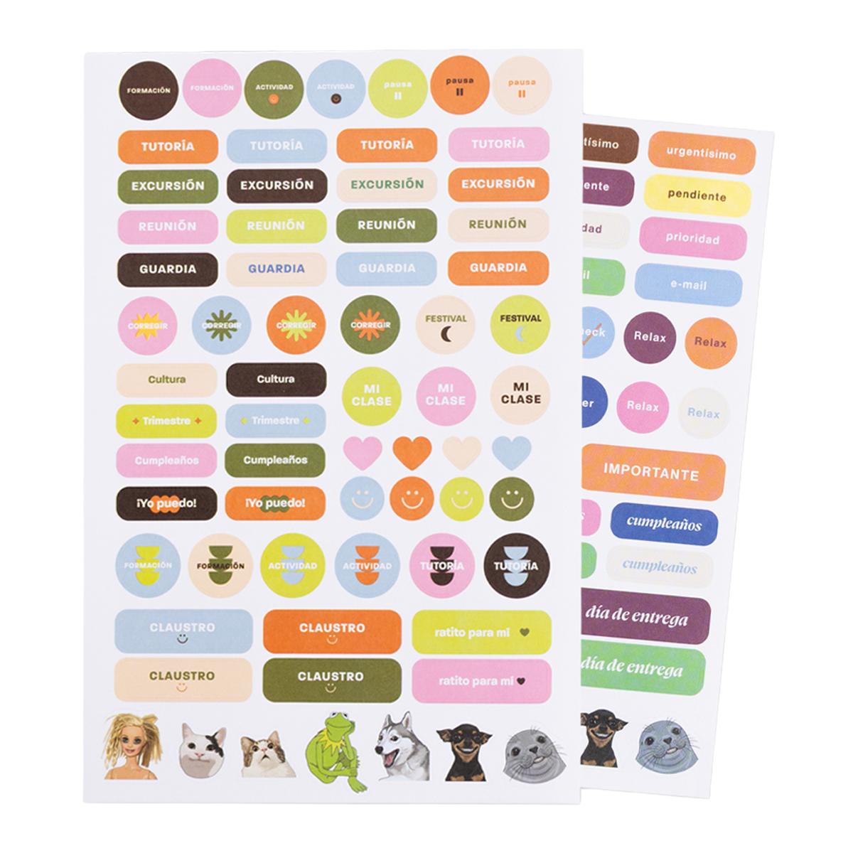 Agenda Professor 11 Meses 2026-2027 168x220 mm Vista Semanal UO Espanhol Multicolor-18