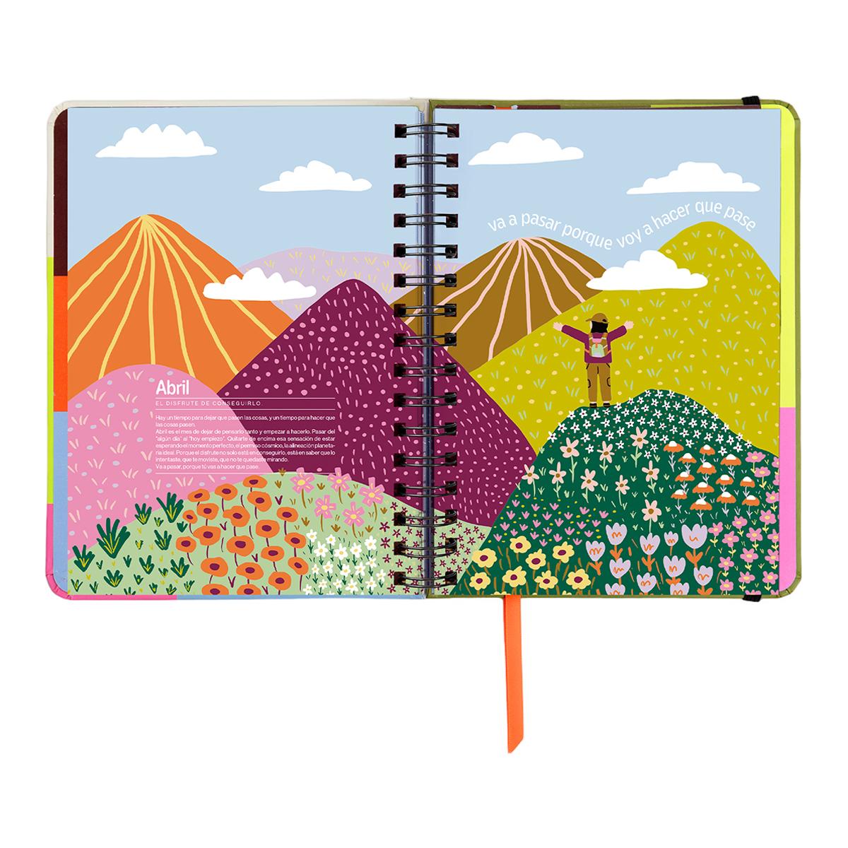 Agenda Professor 11 Meses 2026-2027 168x220 mm 1 Dia por Página UO Espanhol Multicolor-11