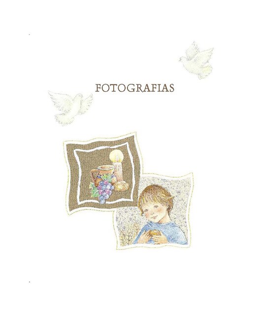 Livro de Comunhão Elegance com Rebordo Branco-3