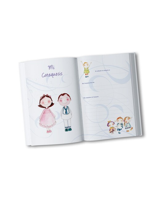 Livro de Assinaturas Mi Primera Comunión Livro - Rosa Rosa-2