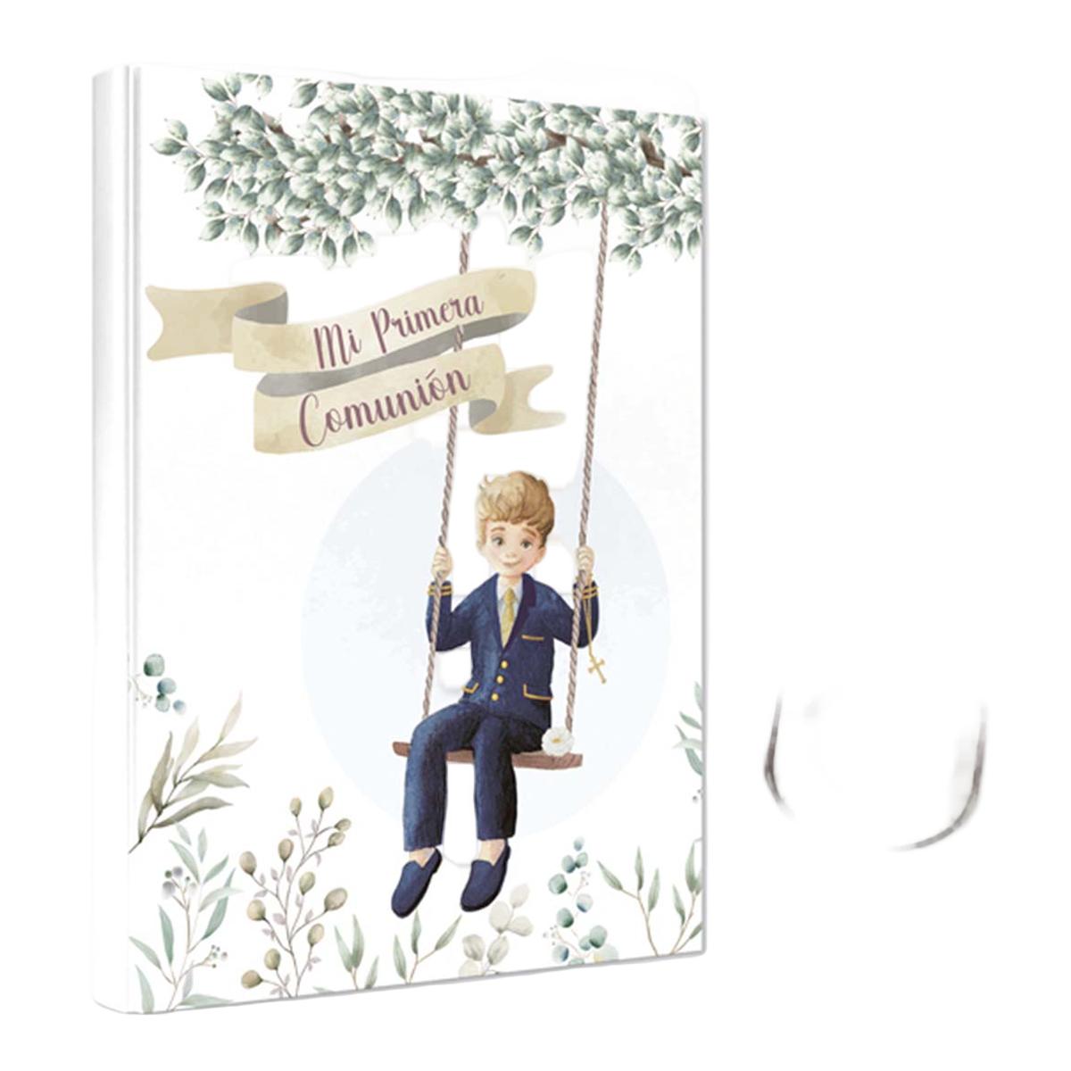 Libro comunion niño columpio + auriculares Arguval 1