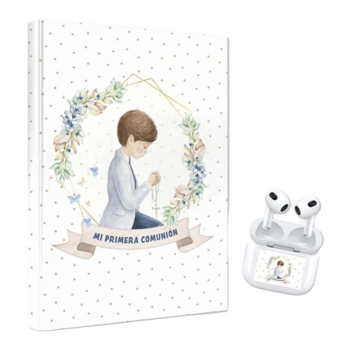 Libro comunion niño orla + auriculares Arguval 1