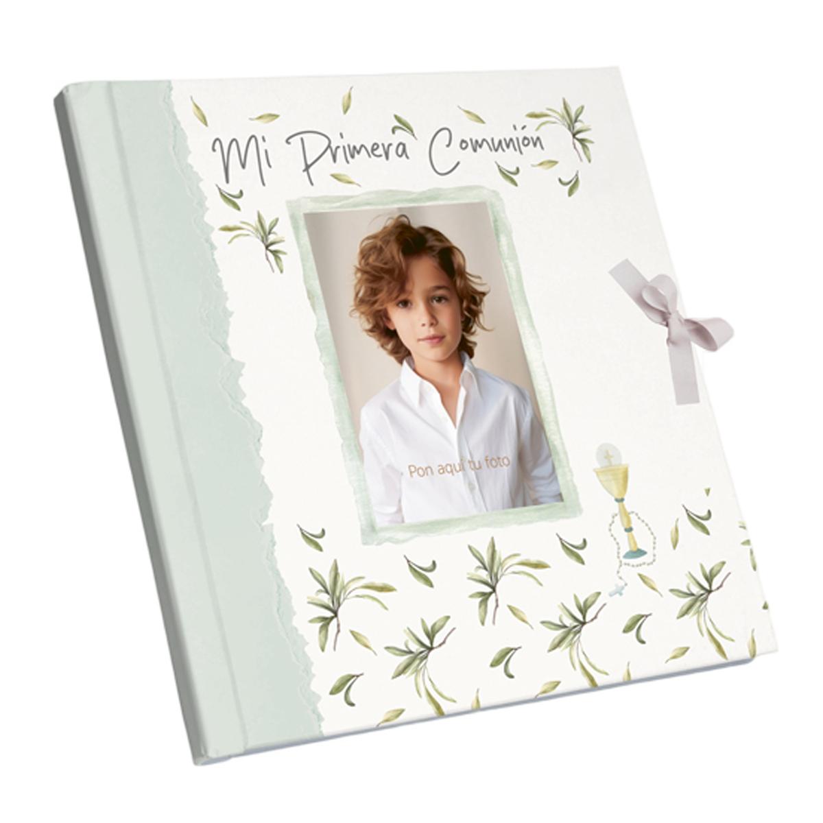 Imagem 0 de Livro de Fotos Comunhão Menino Folhas Arguval
