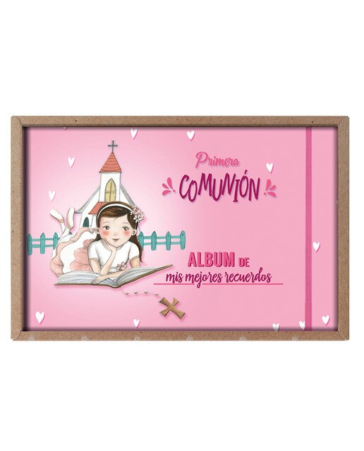 Álbum As Minhas Melhores Recordações da Comunhão Livro - Rosa Rosa-2