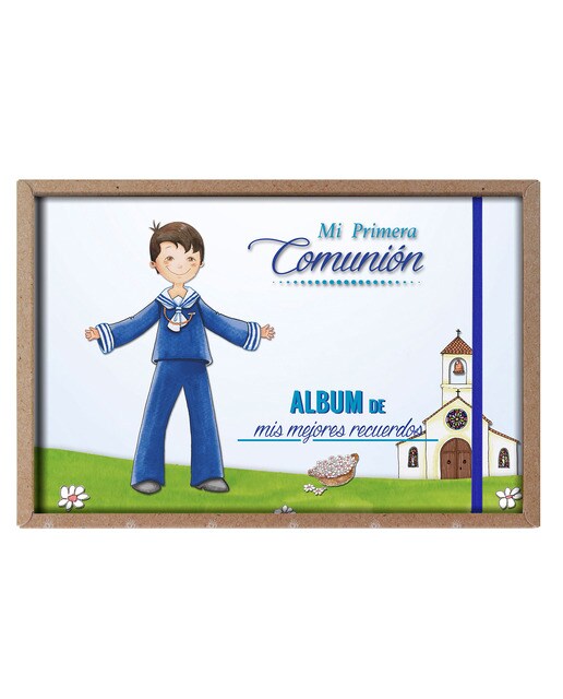 Álbum As Minhas Melhores Recordações da Comunhão Igreja - Azul Azul-2