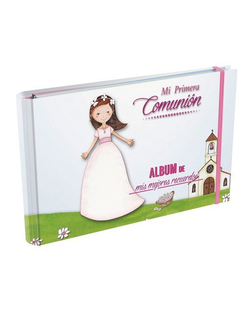 Álbum As Minhas Melhores Recordações da Comunhão Igreja - Rosa Rosa-1