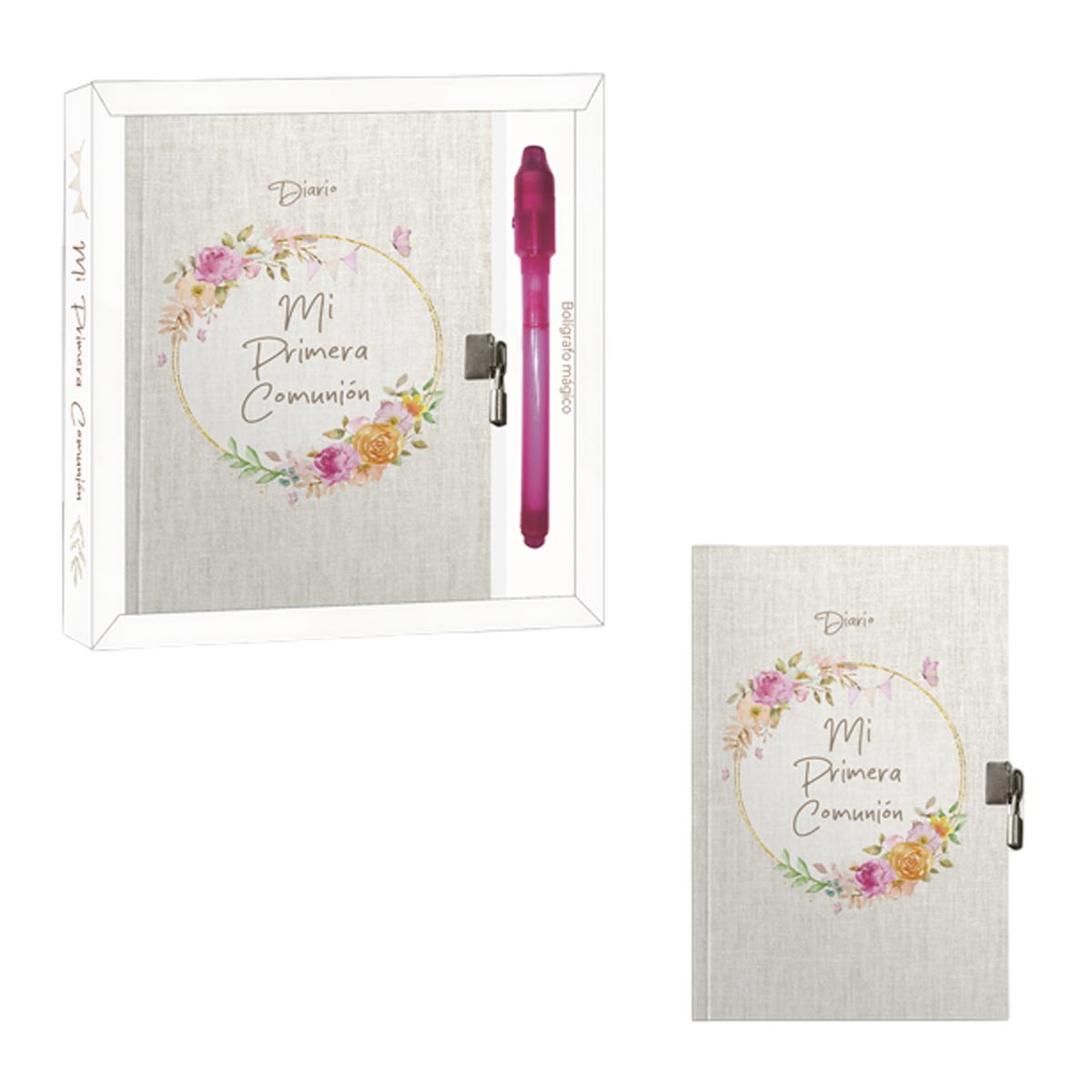 Imagem 0 de Diario de Comunhão Menina + Caneta Mágica Arguval