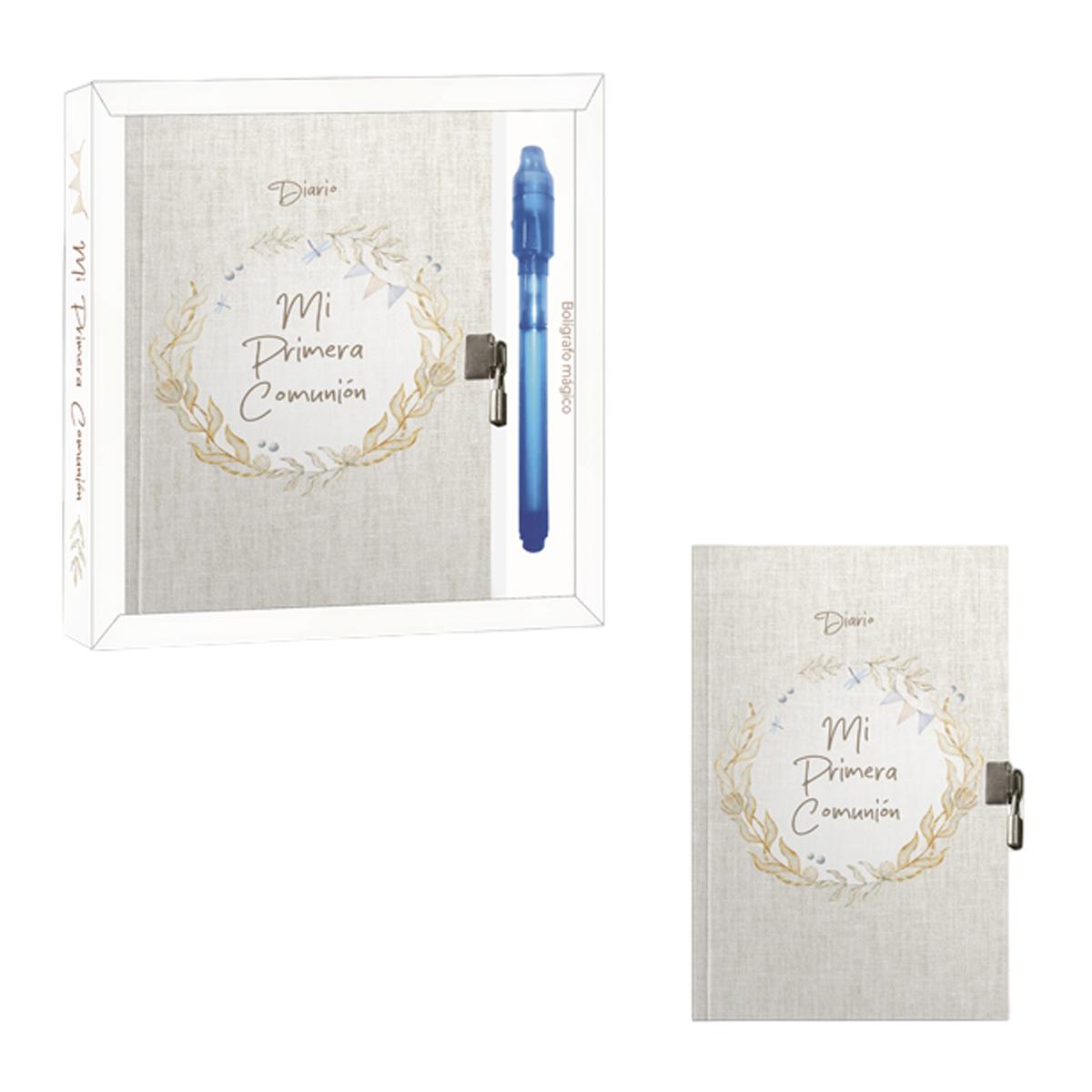 Imagem 0 de Diario de Comunhão Menino + Caneta Mágica Arguval