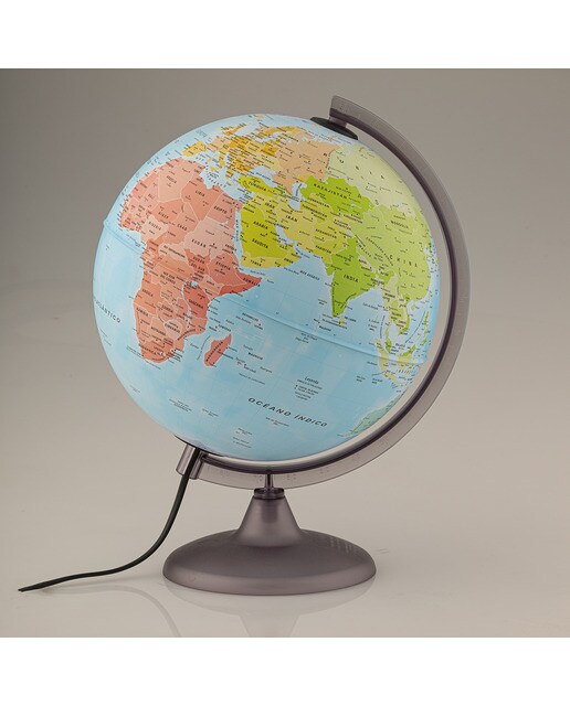 Imagem 0 de Globo Terrestre com luz Continenti 25 cm Político