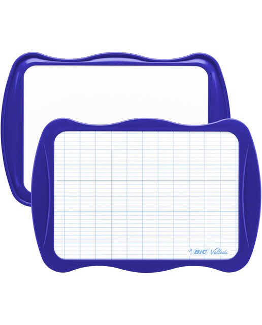 Pack de Pizarra Blanca Velleda con Marcador y Borrador. Tamaño 21x31cm BIC 6