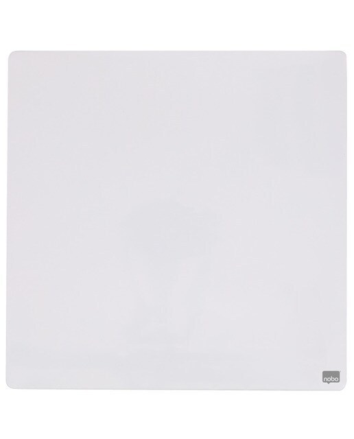 Pizarra blanca magnética 360x360 mm NOBO blanco