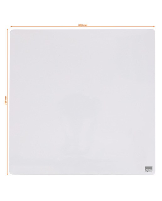 Ardósia Magnética 360x360 mm - Branco/Branco 3