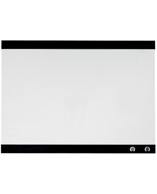 Imagem 0 de Ardósia Magnética com Clipe e Acessórios 430x580 mm - Branco